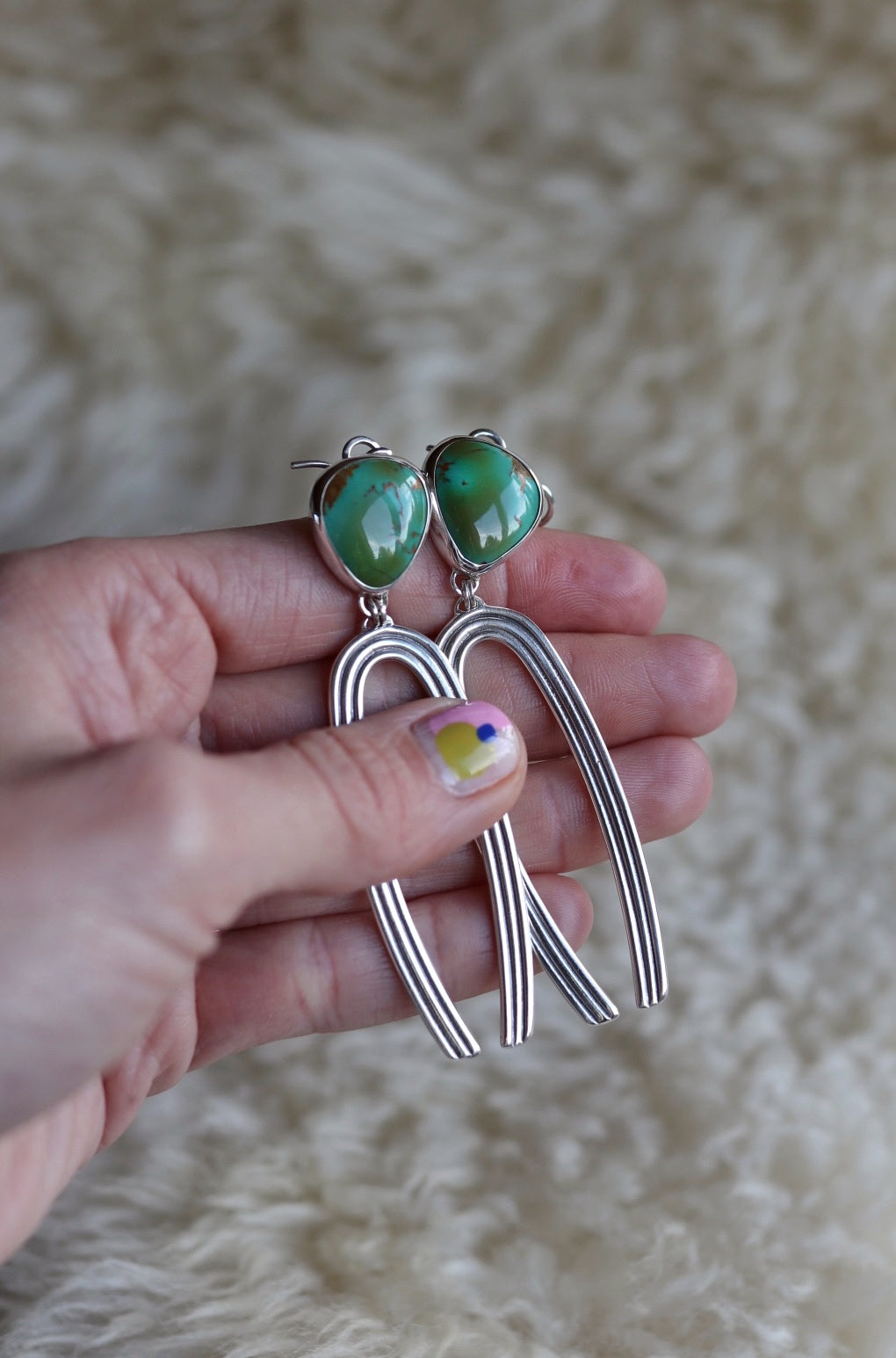 Rainbow Earrings #182