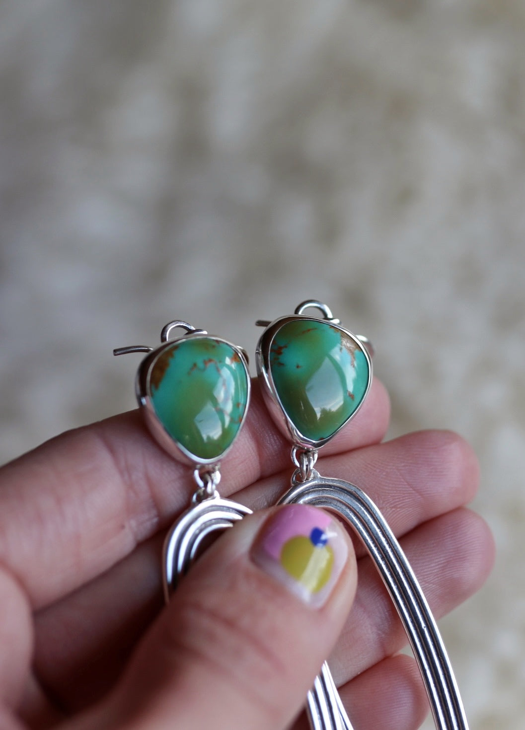 Rainbow Earrings #182