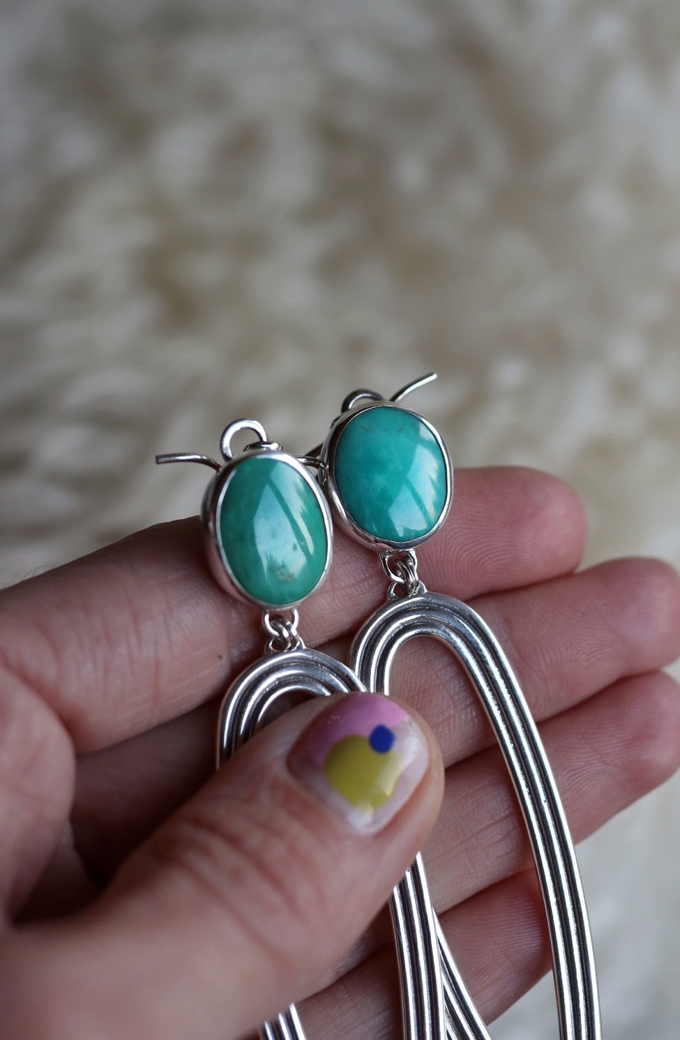 Rainbow Earrings #181