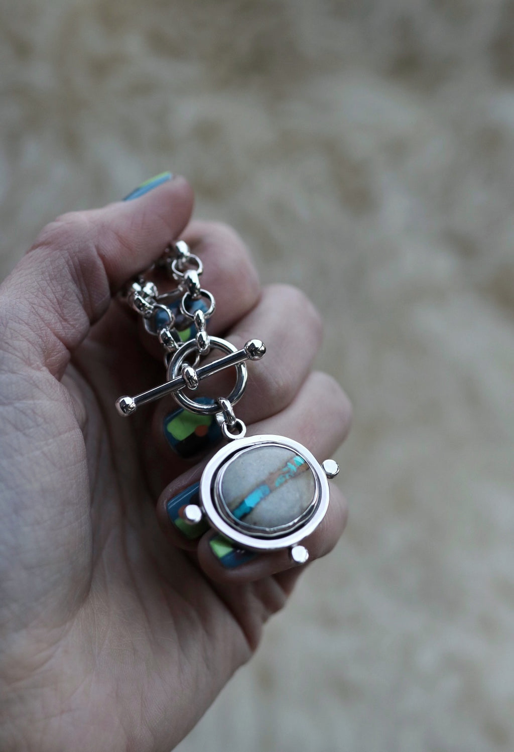 Compass Necklace #18