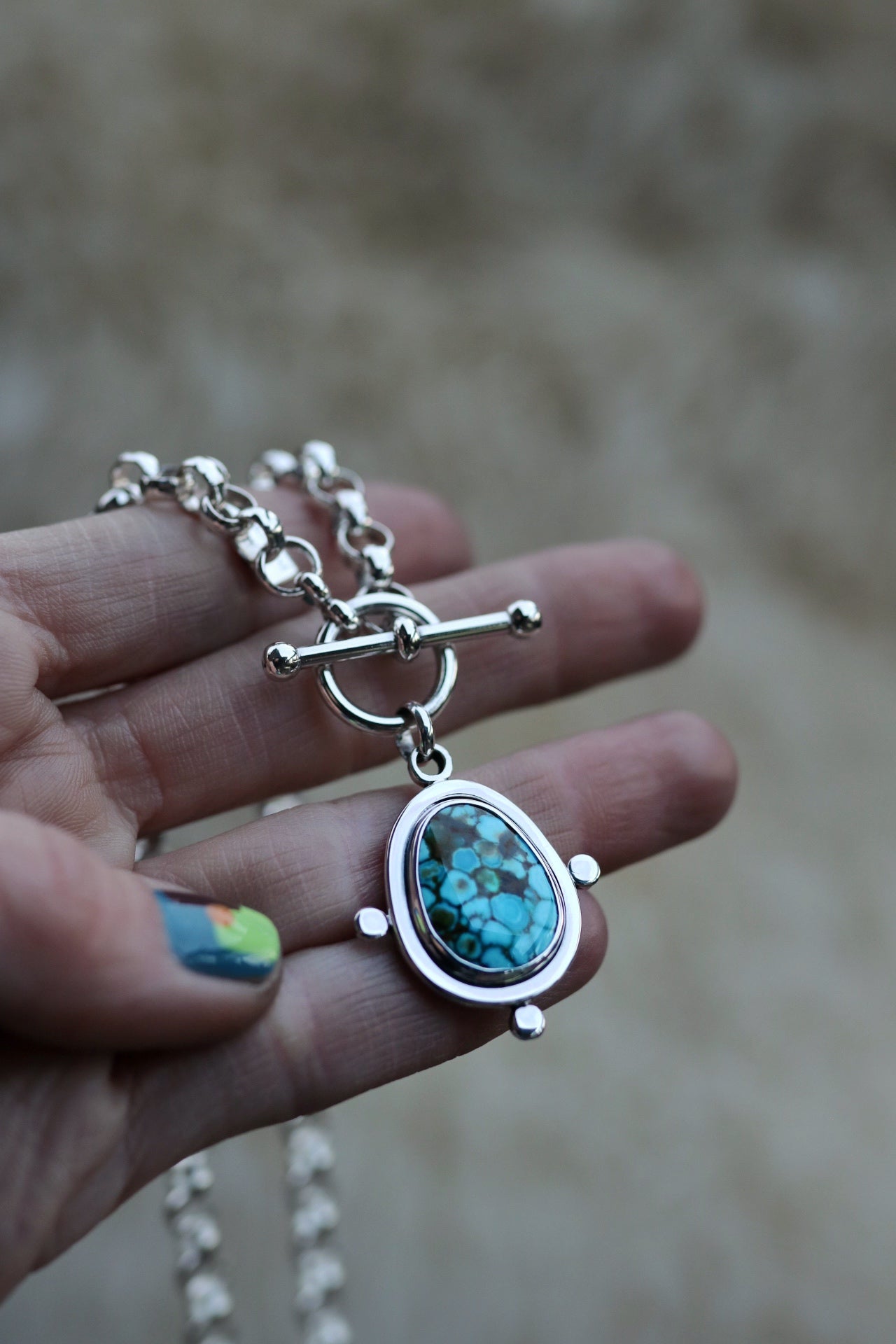 Compass Necklace #17