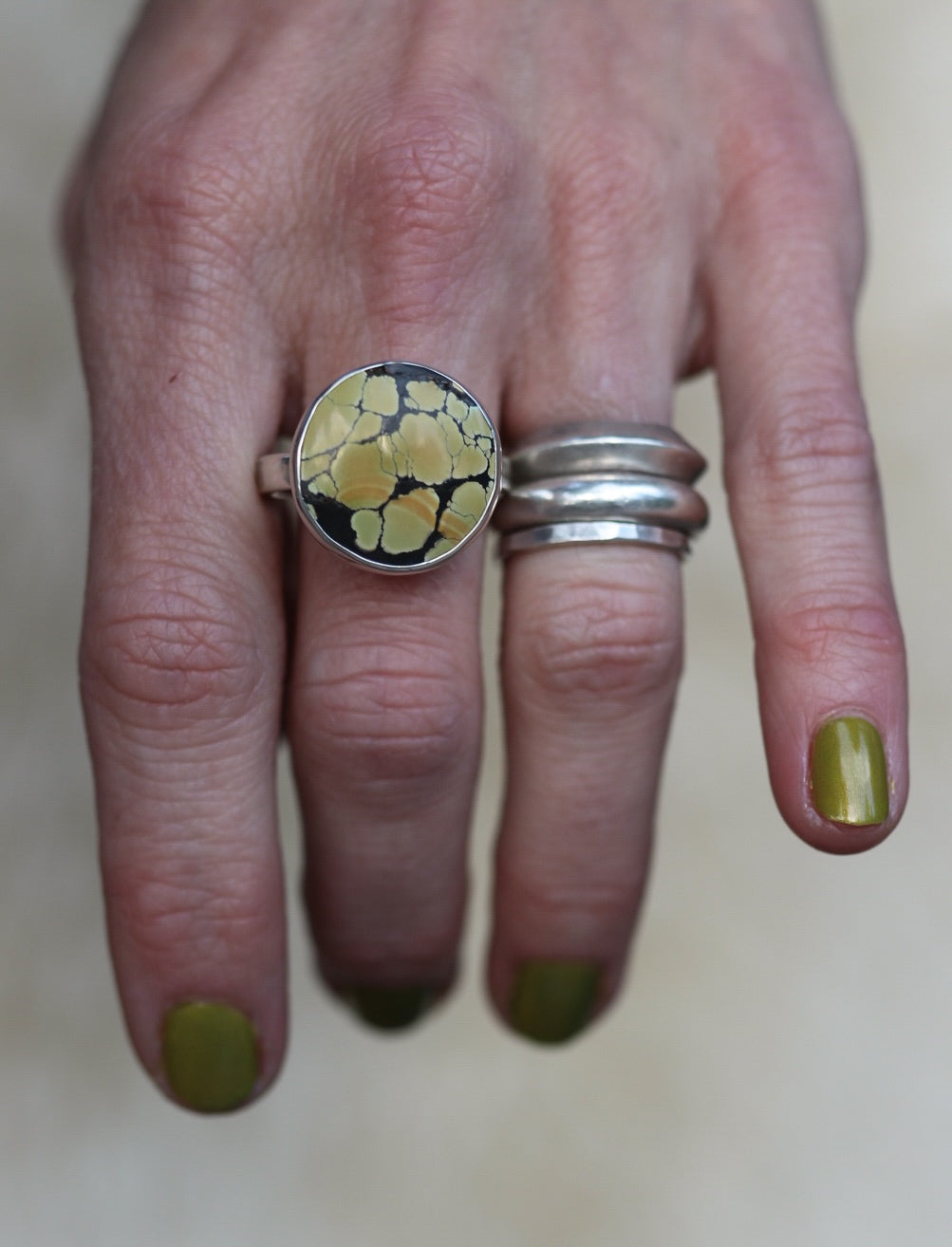 Hubei Turquoise Ring #1- Size 8.5