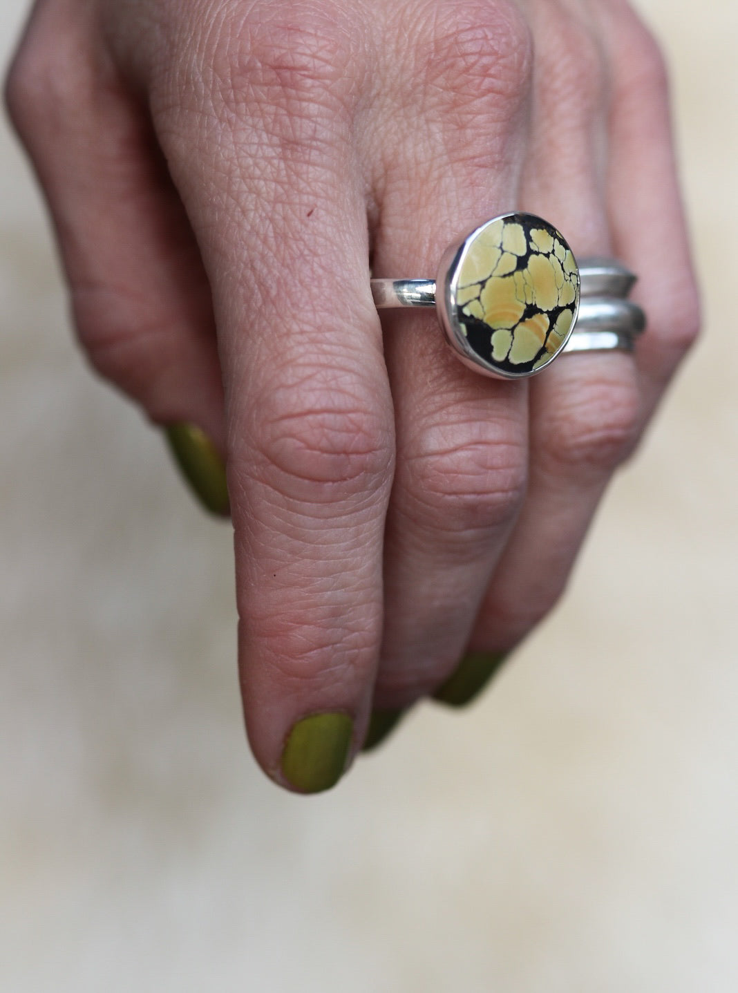 Hubei Turquoise Ring #1- Size 8.5