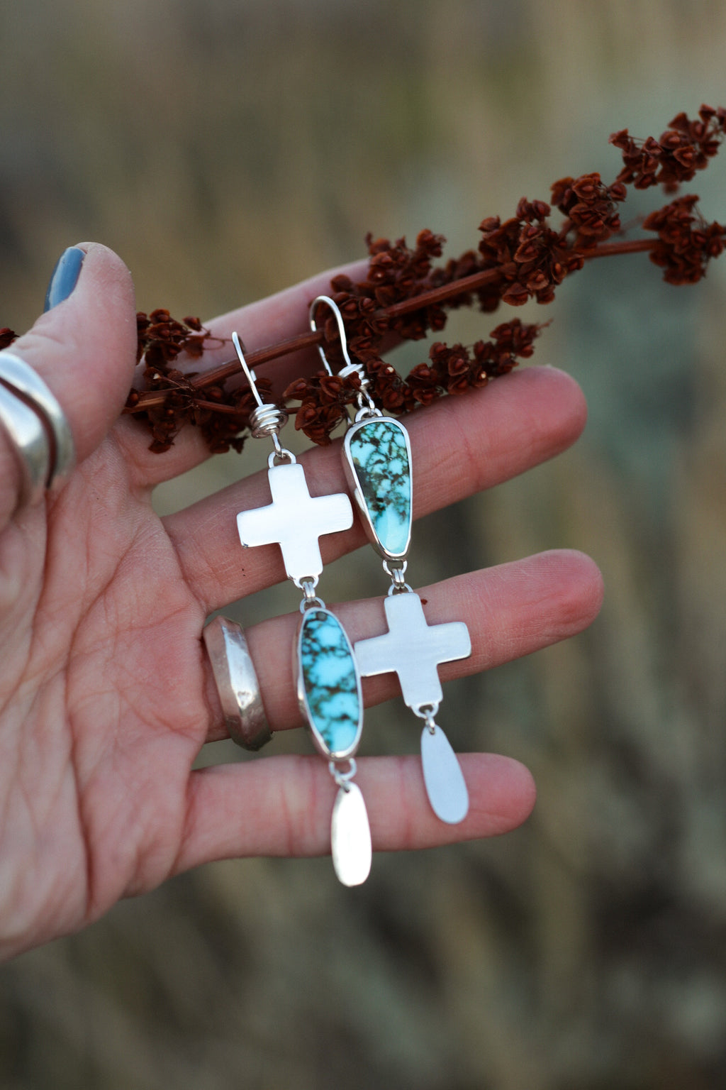 Alpine A-Symmetrical Drop Earrings #2