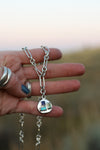 Handmade Paperclip Chain + Coin Necklace #1