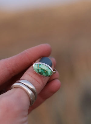 East to West Ring #1- Size 8.25