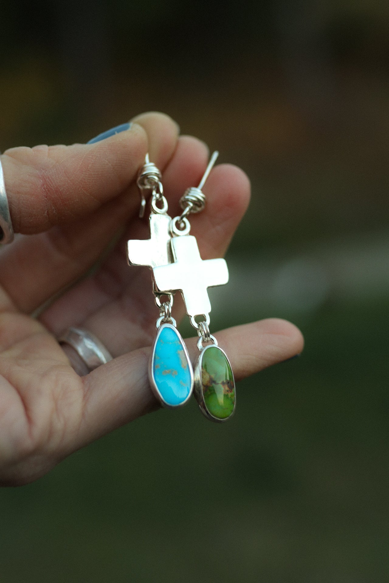 Alpine A-Symmetrical Drop Earrings #3