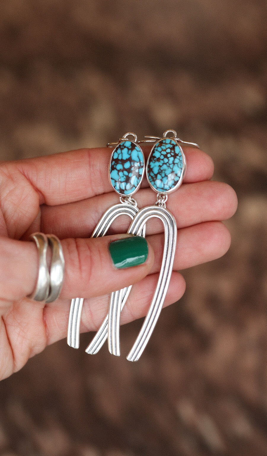 Rainbow Earrings #195