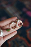 Mixed Metal Serenity Hoops #2