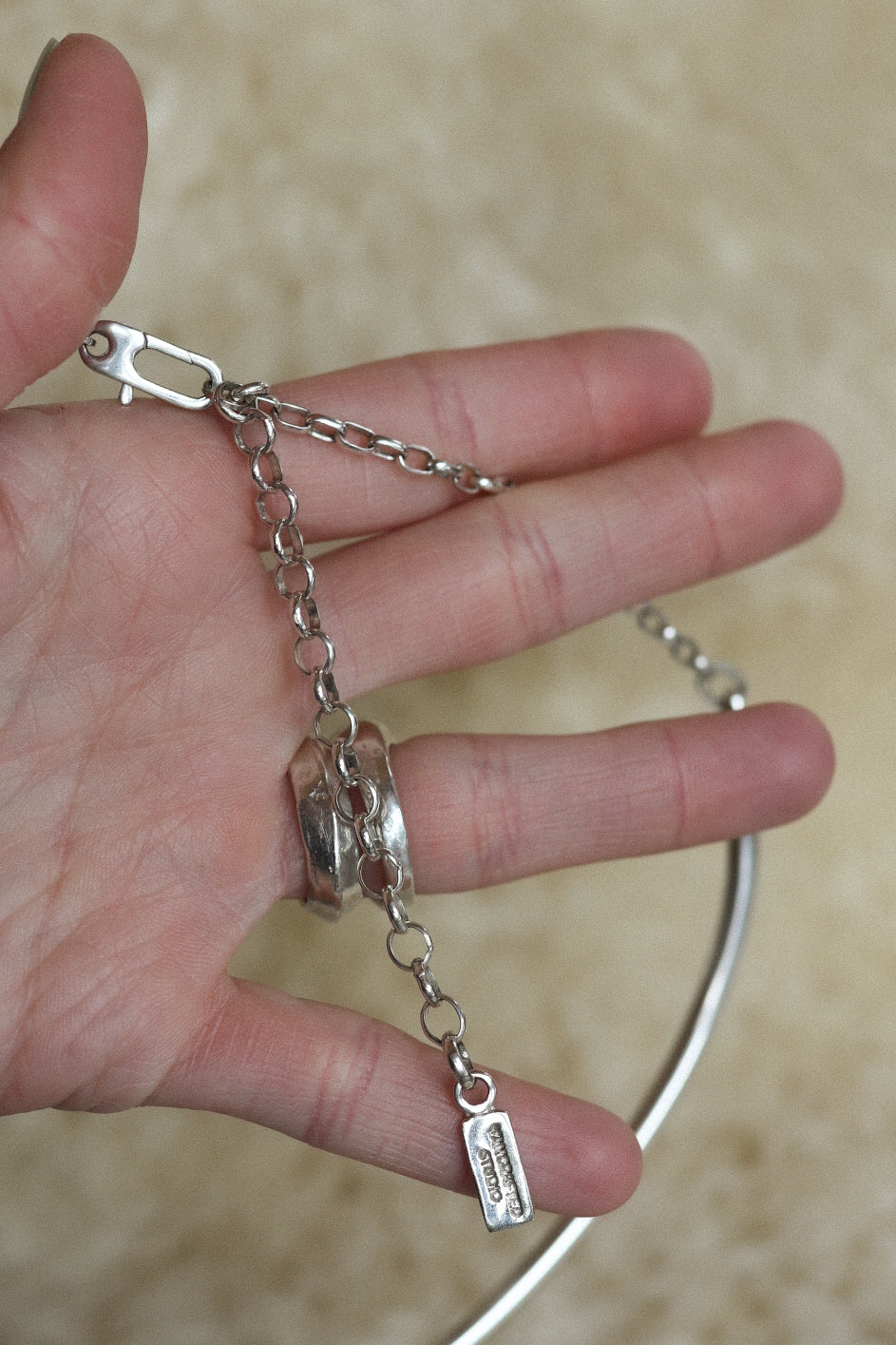 Reversible Landscape Jasper Collar