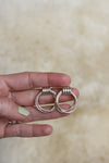 Mixed Metal Serenity Hoops #1
