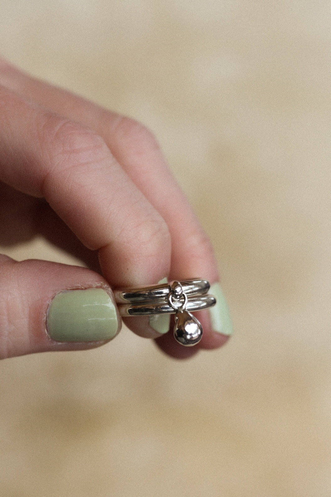 Droplet Ring Set #1 - Size 7