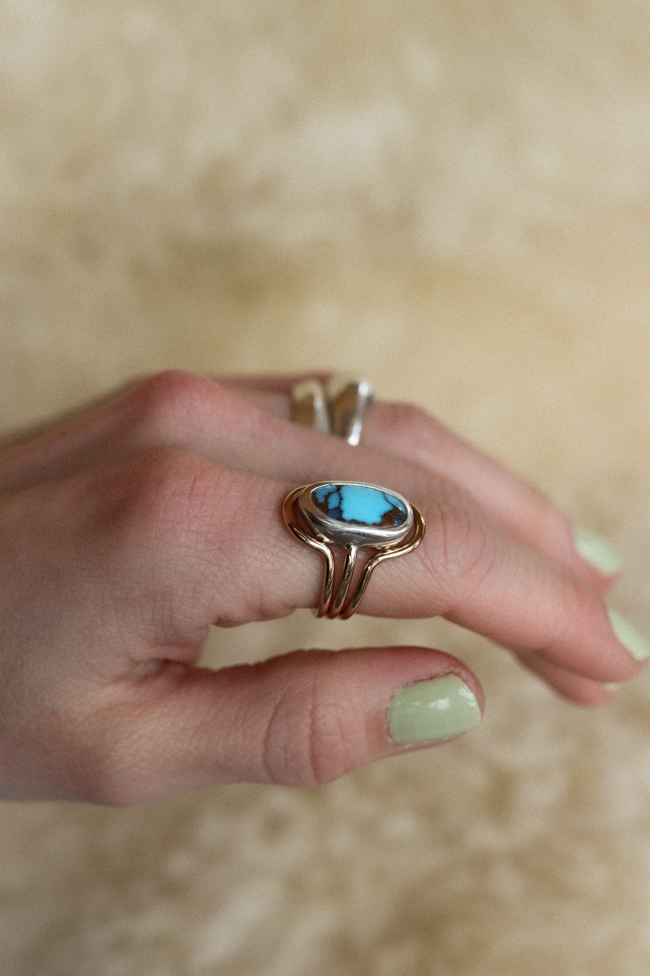 Mixed Metal Ring Set #1 - Size 6.5