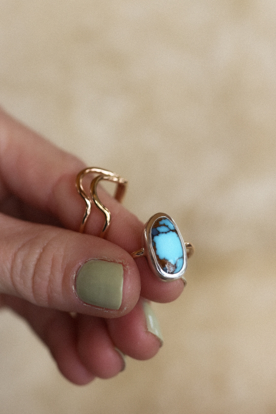 Mixed Metal Ring Set #1 - Size 6.5