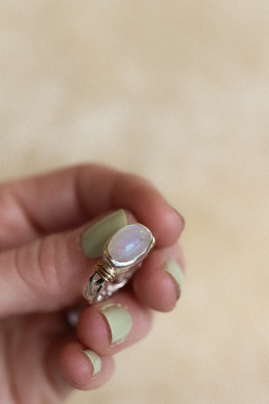 Mixed Metal Braided Ring #3 - Size 7