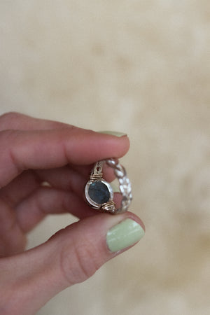 Mixed Metal Braided Ring #4 - Size 6.5