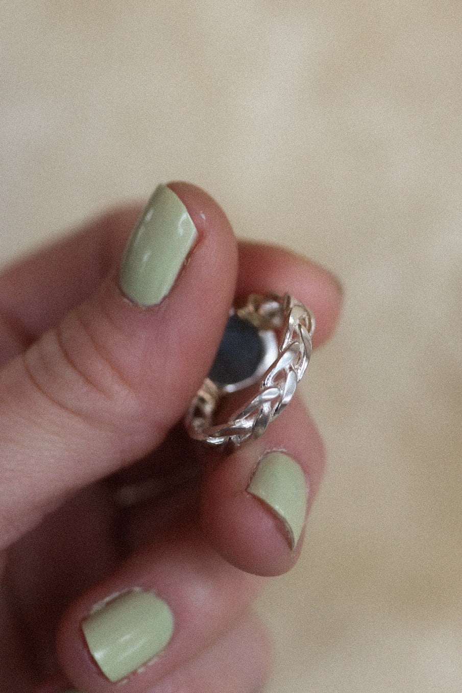 Mixed Metal Braided Ring #4 - Size 6.5