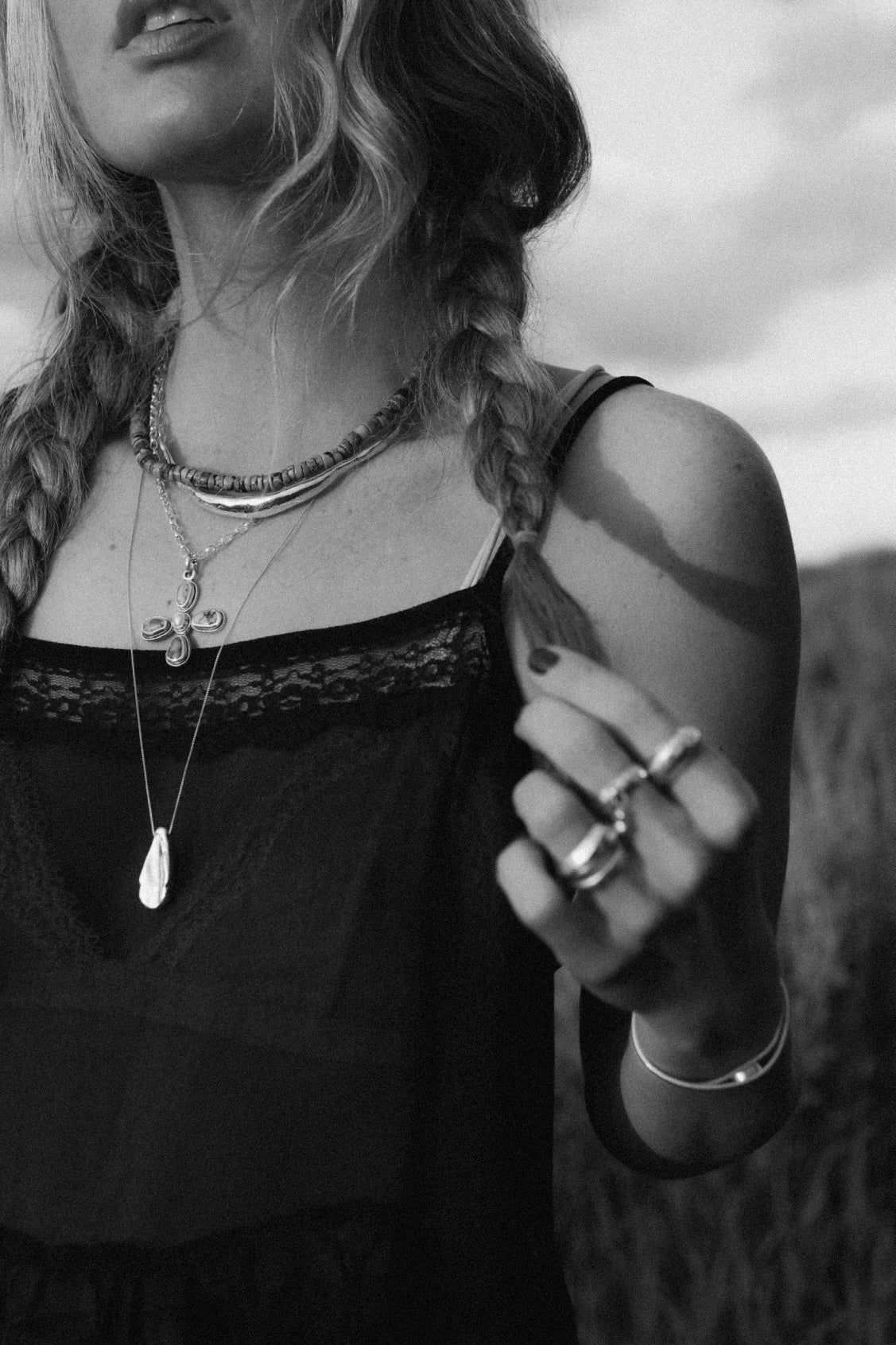 Sterling Bar Necklace