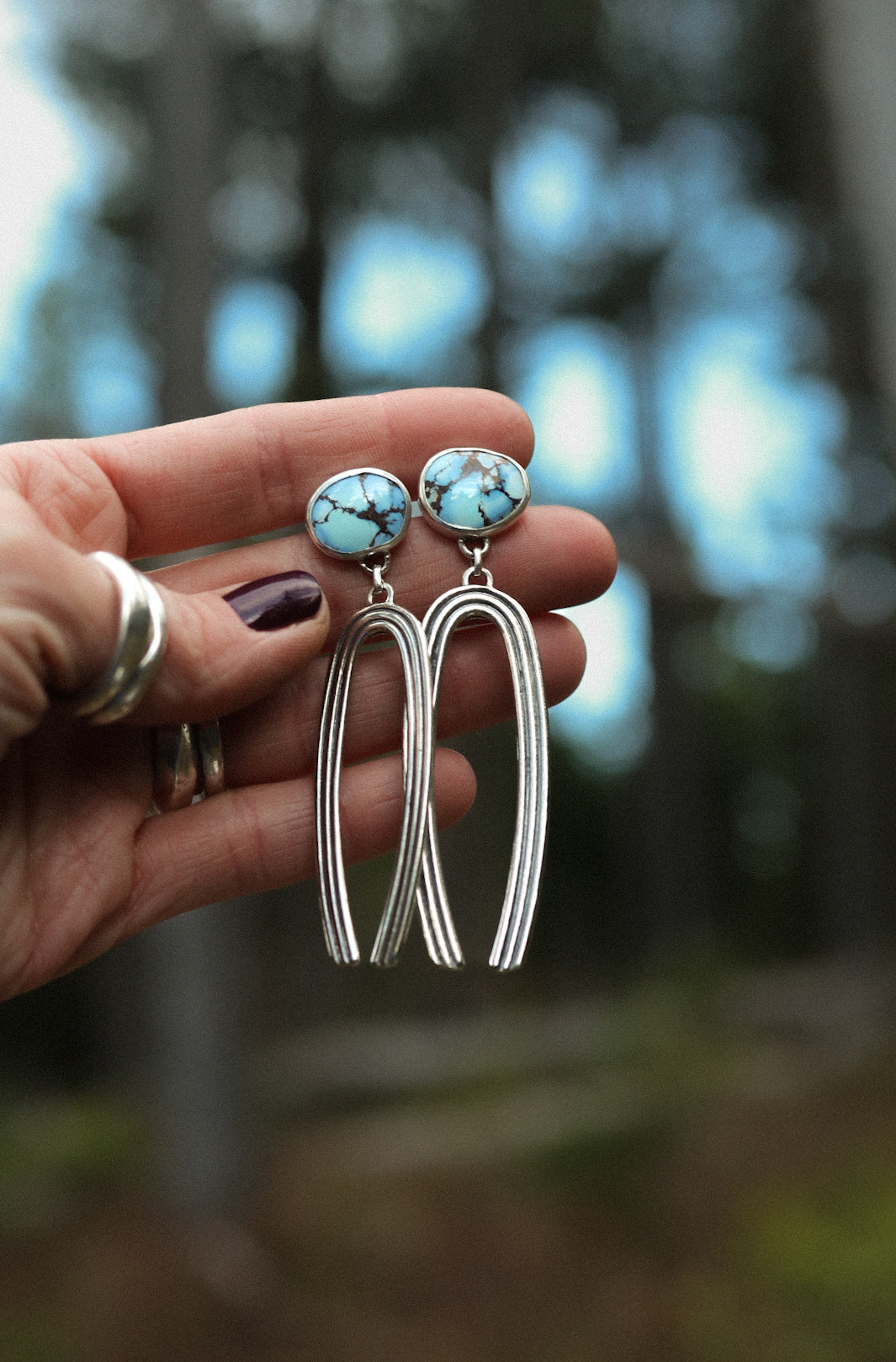 Rainbow Earrings #199