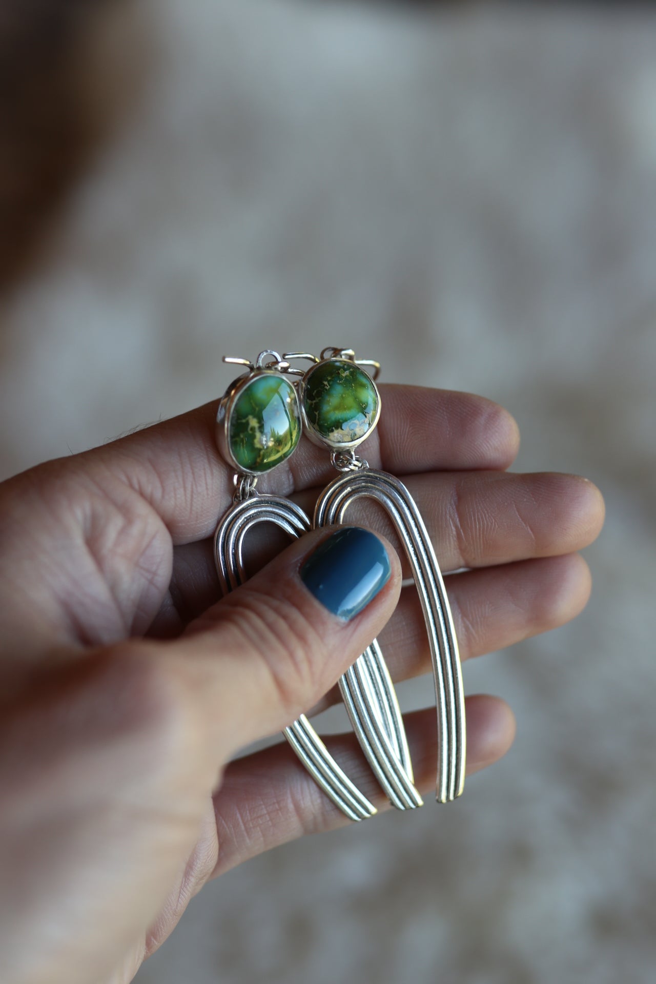 Rainbow Earrings #180