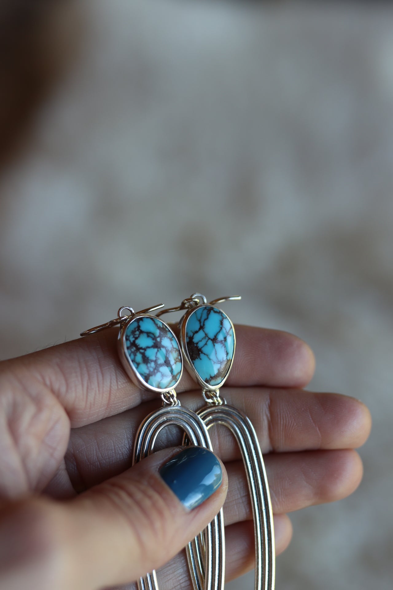 Rainbow Earrings #176