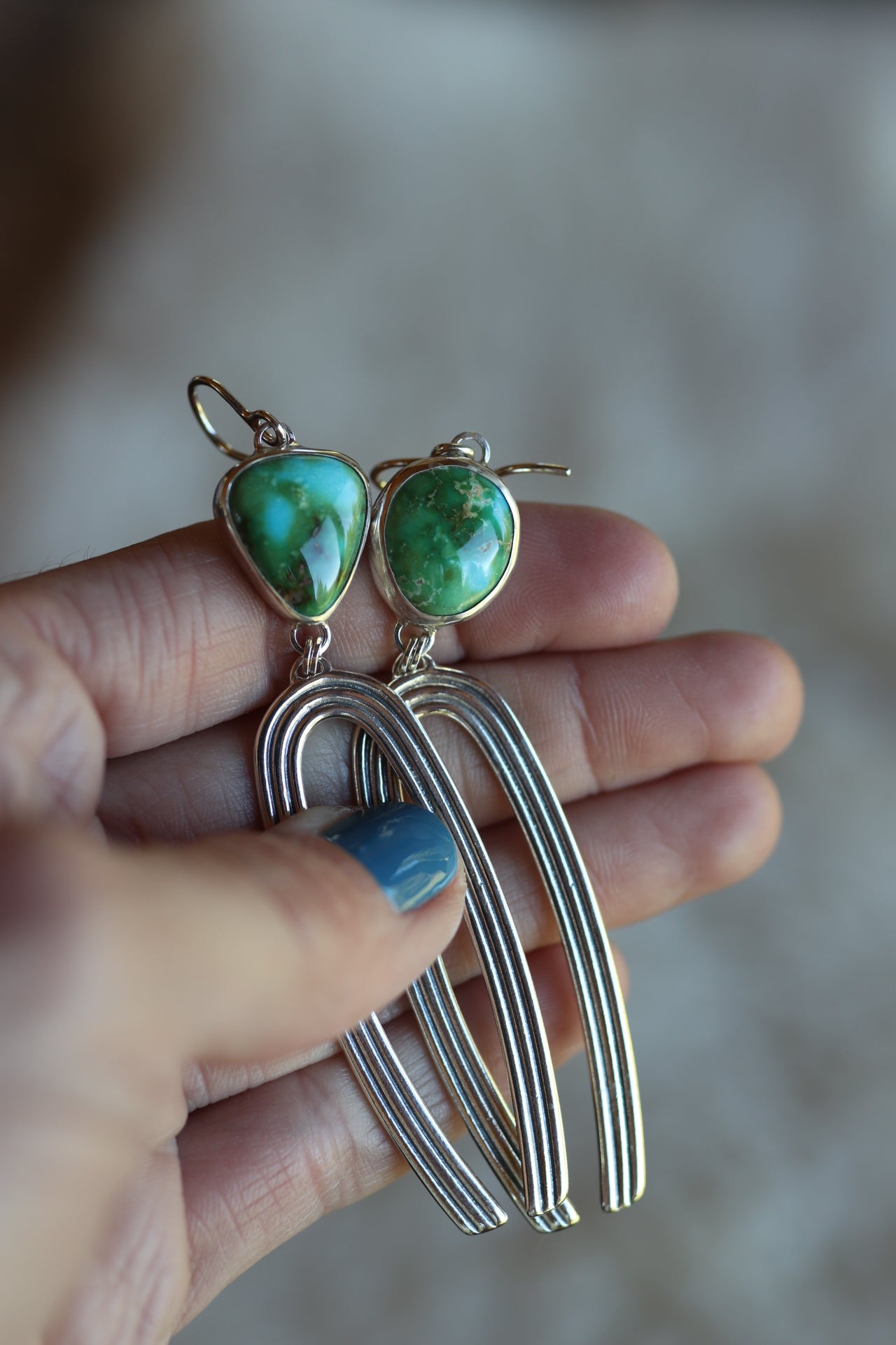 Rainbow Earrings #174