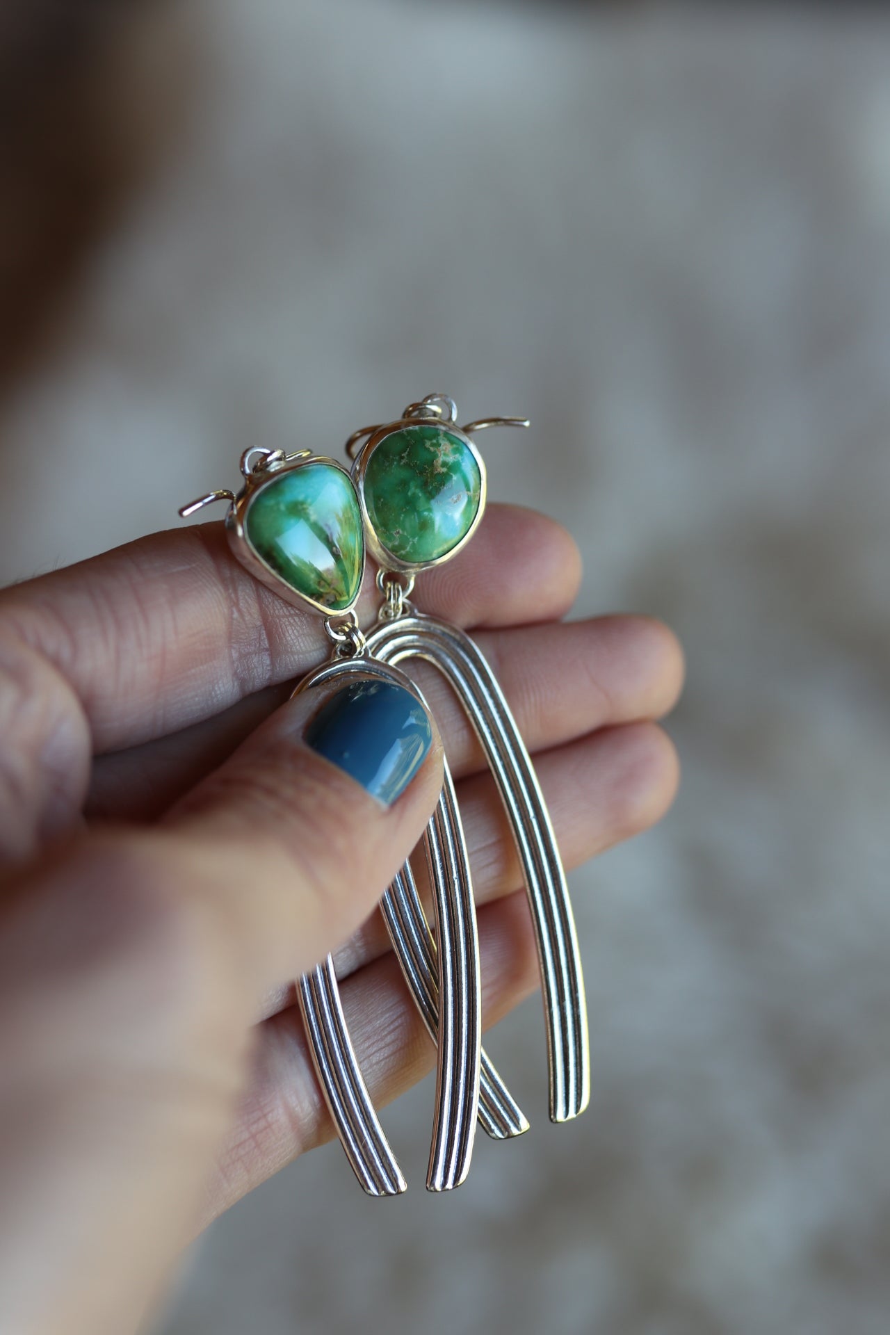 Rainbow Earrings #174