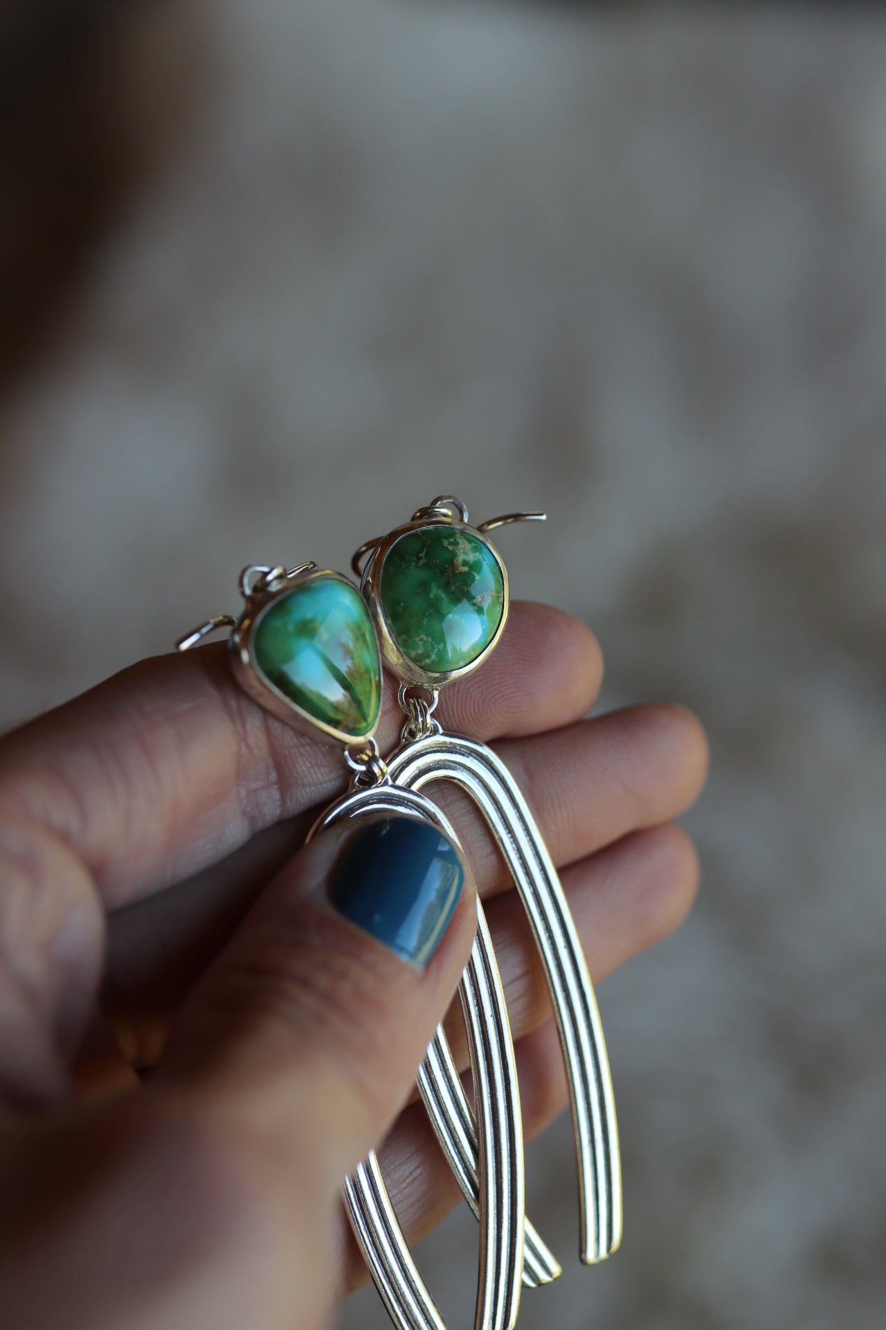 Rainbow Earrings #174