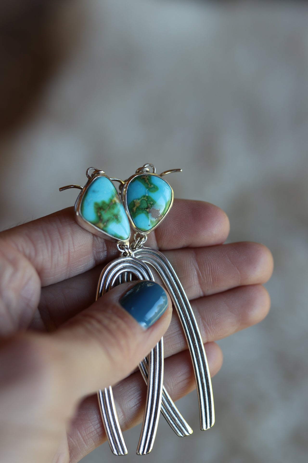 Rainbow Earrings #173