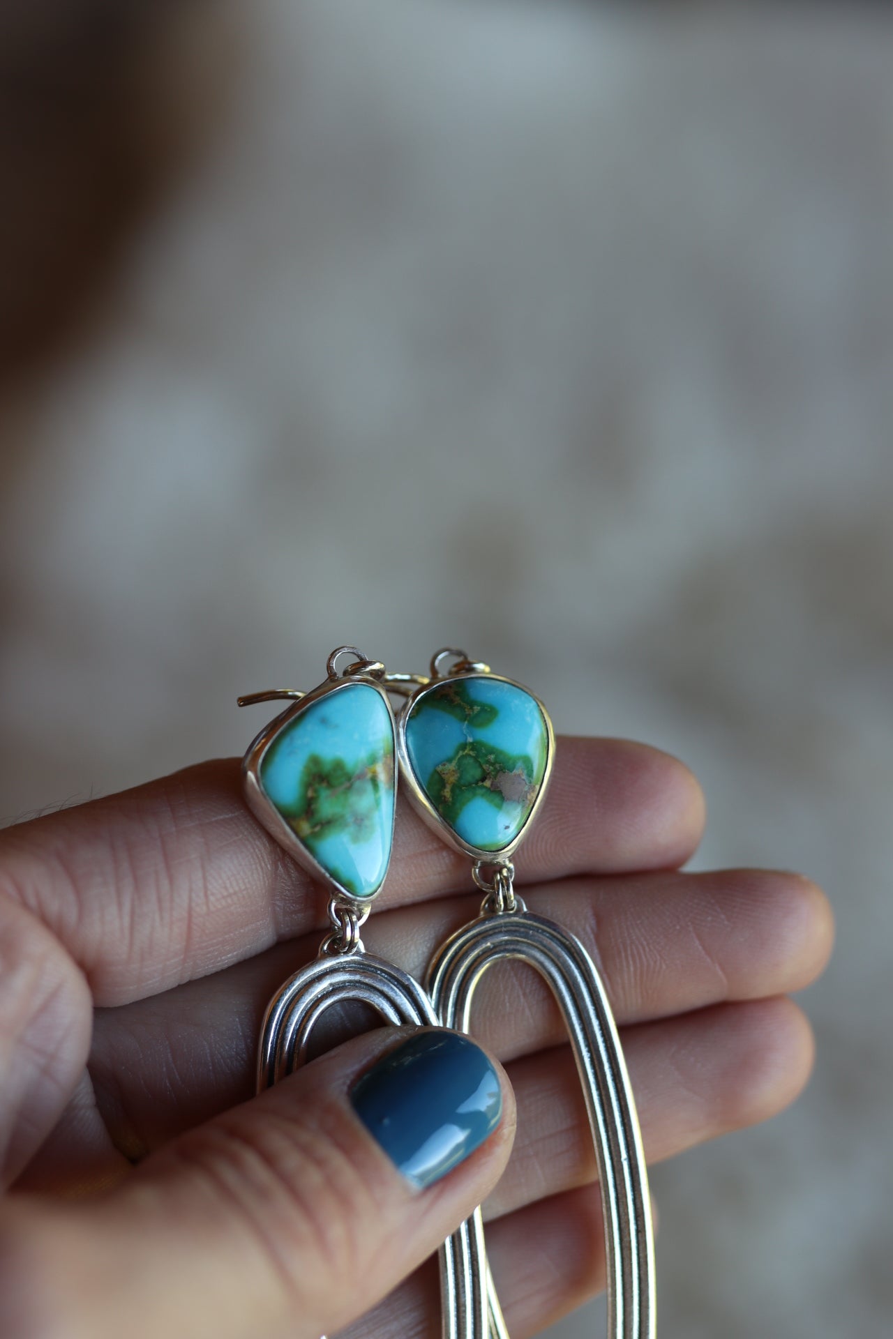 Rainbow Earrings #173