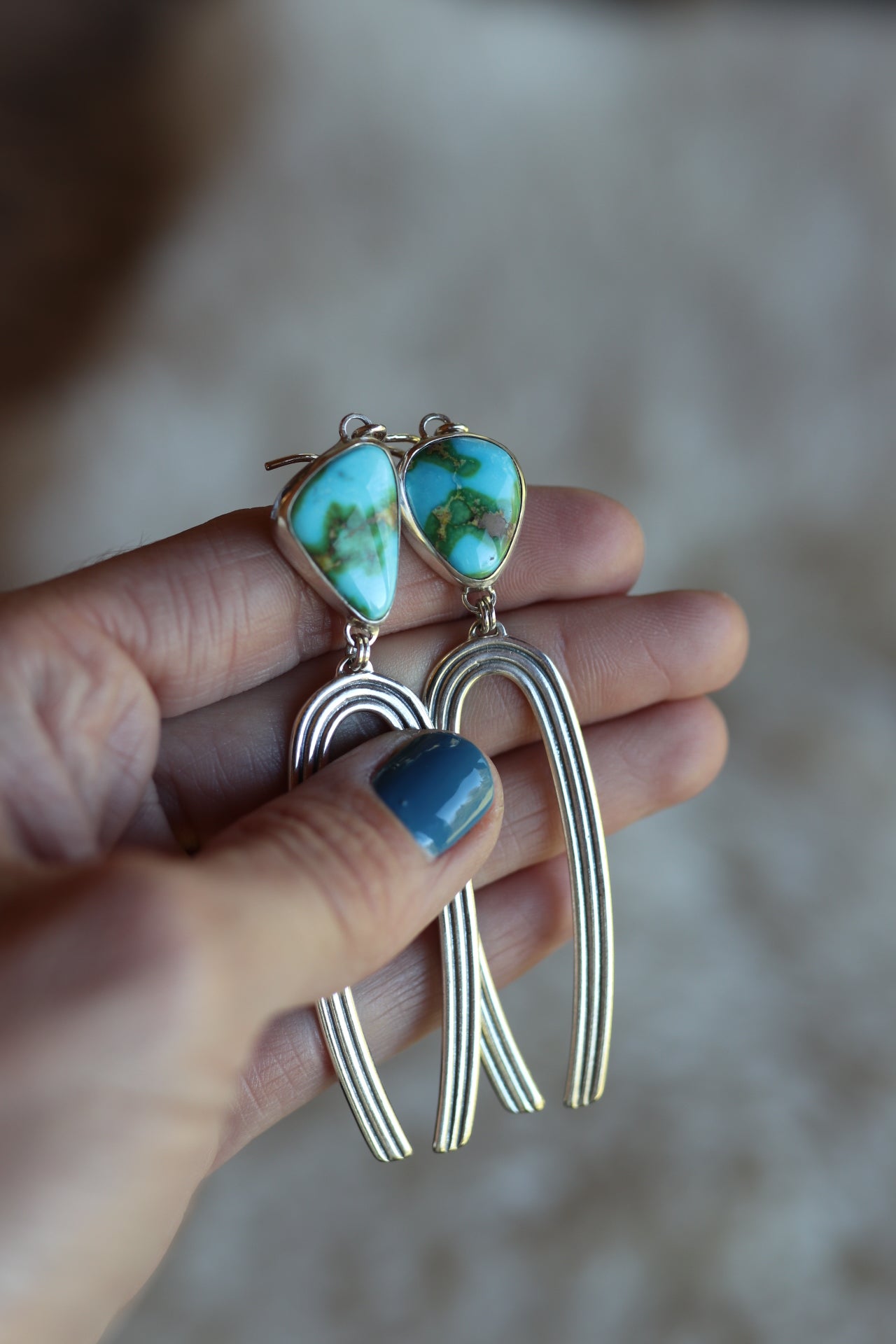 Rainbow Earrings #173