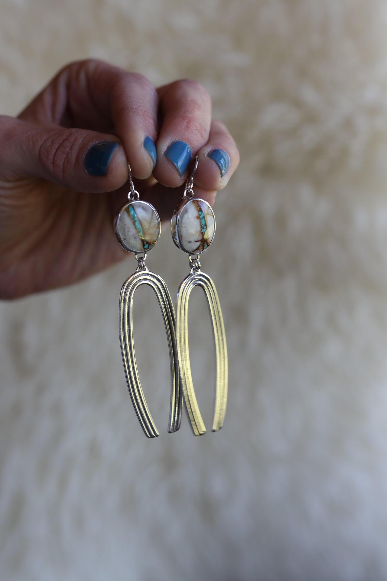 Rainbow Earrings #171