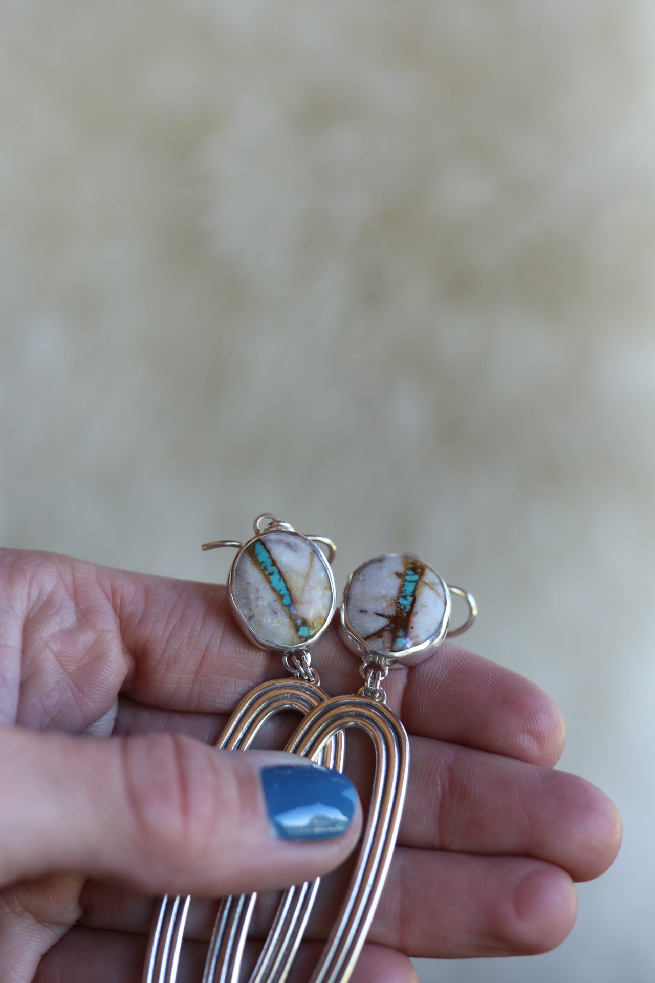 Rainbow Earrings #171