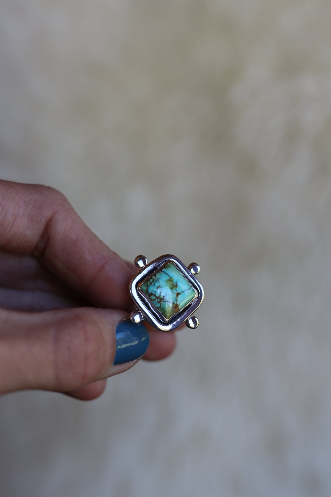 Compass Ring #8- Size 7.75