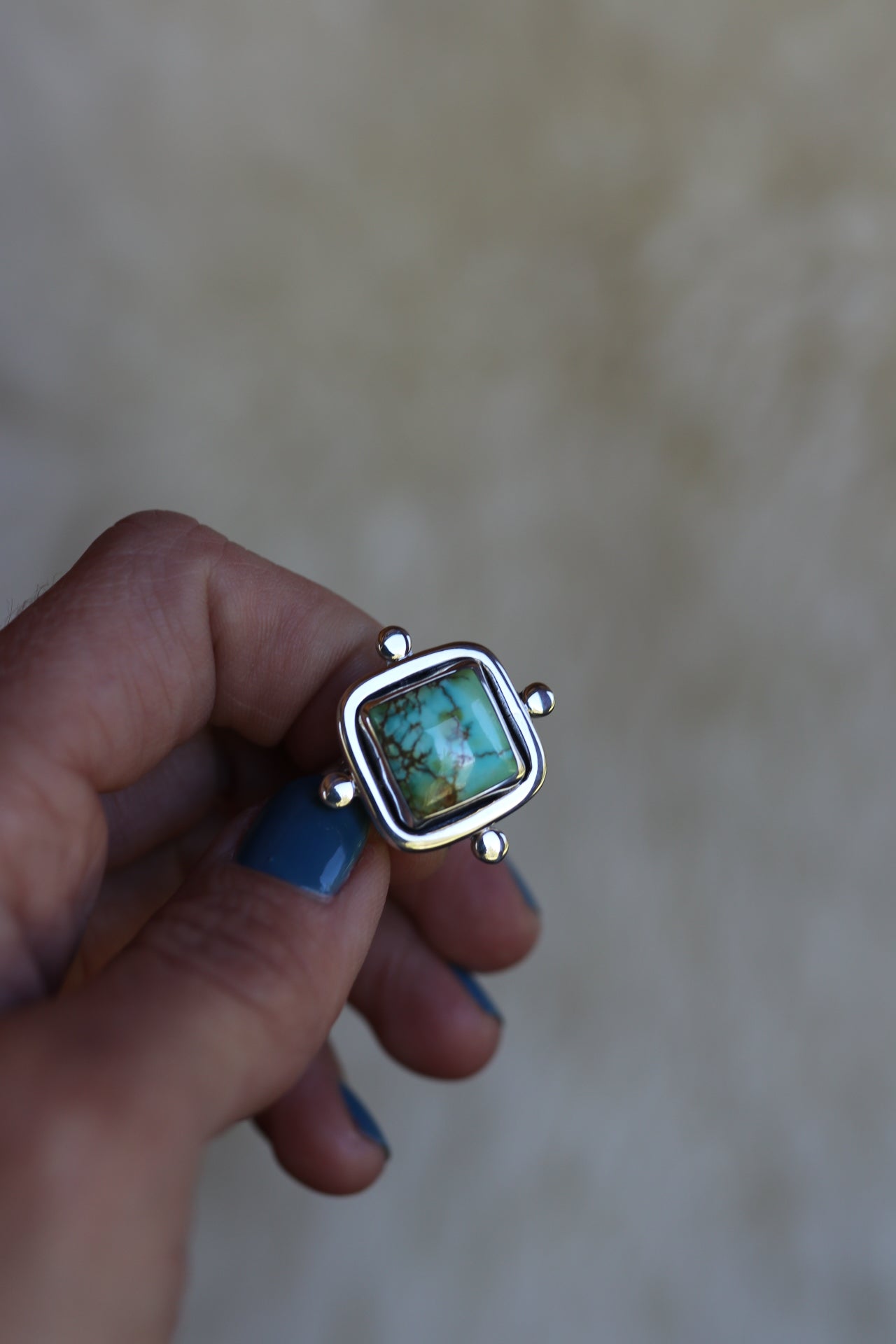Compass Ring #8- Size 7.75
