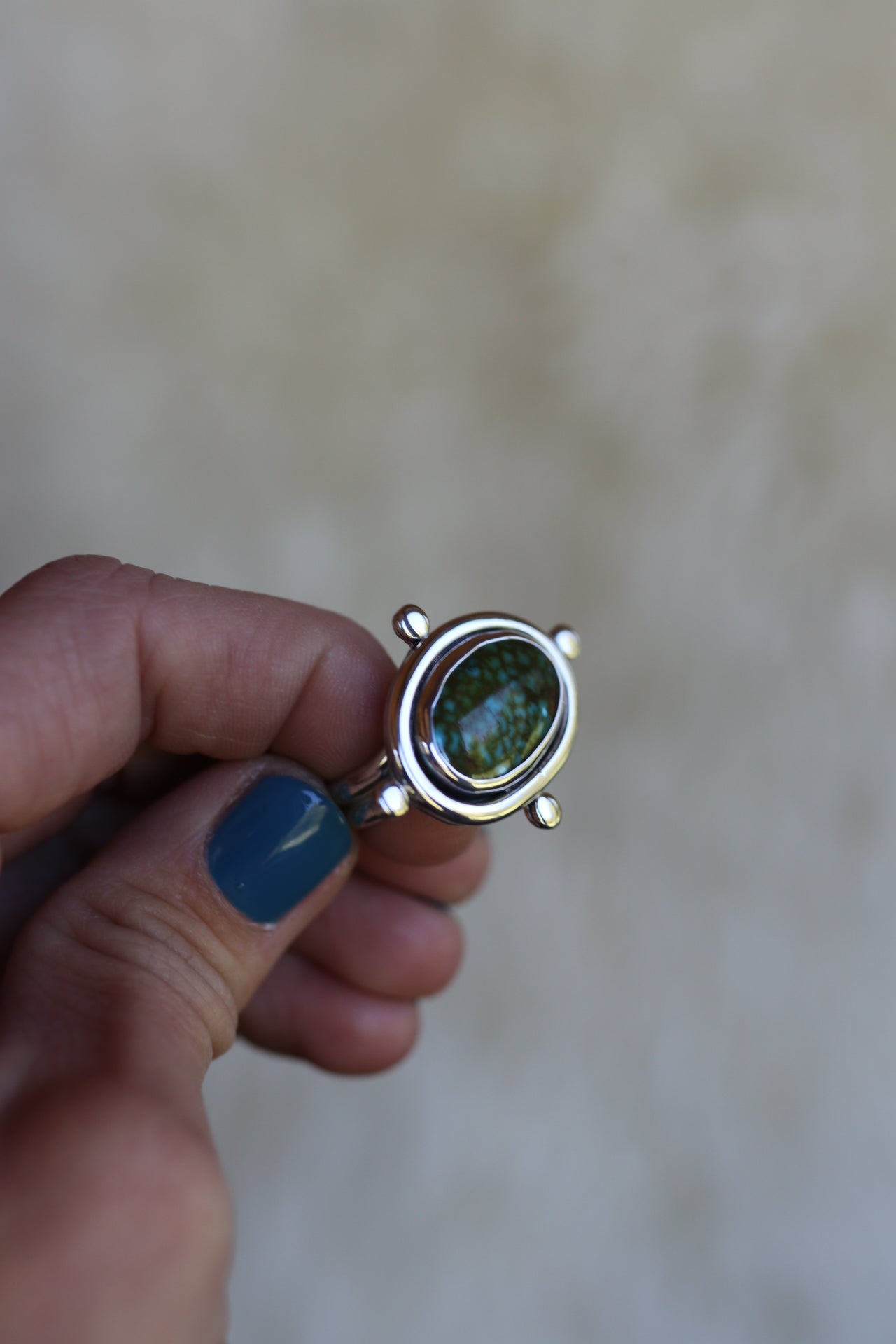 Compass Ring #10- Size 5.25
