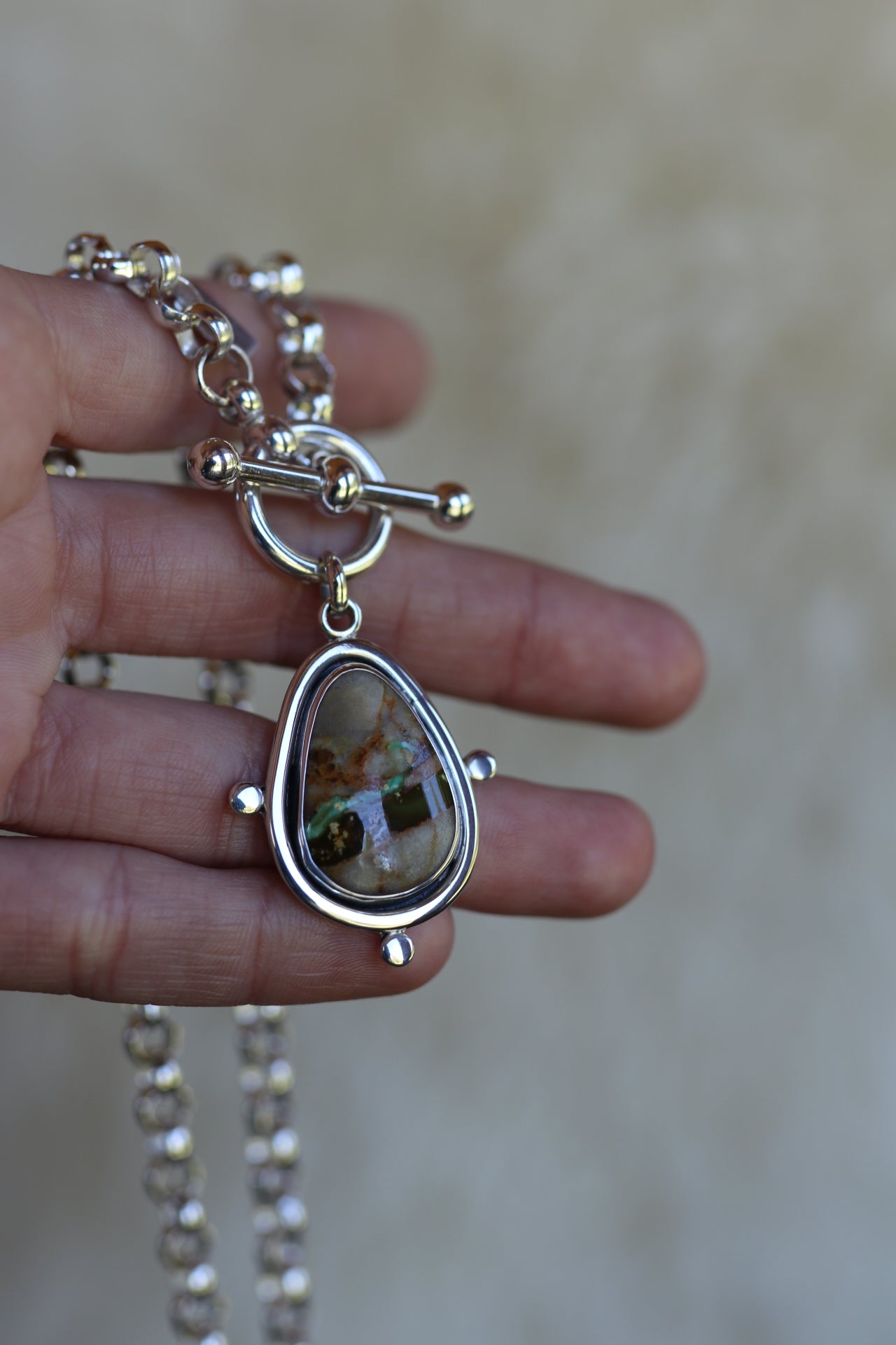 Compass Necklace #15
