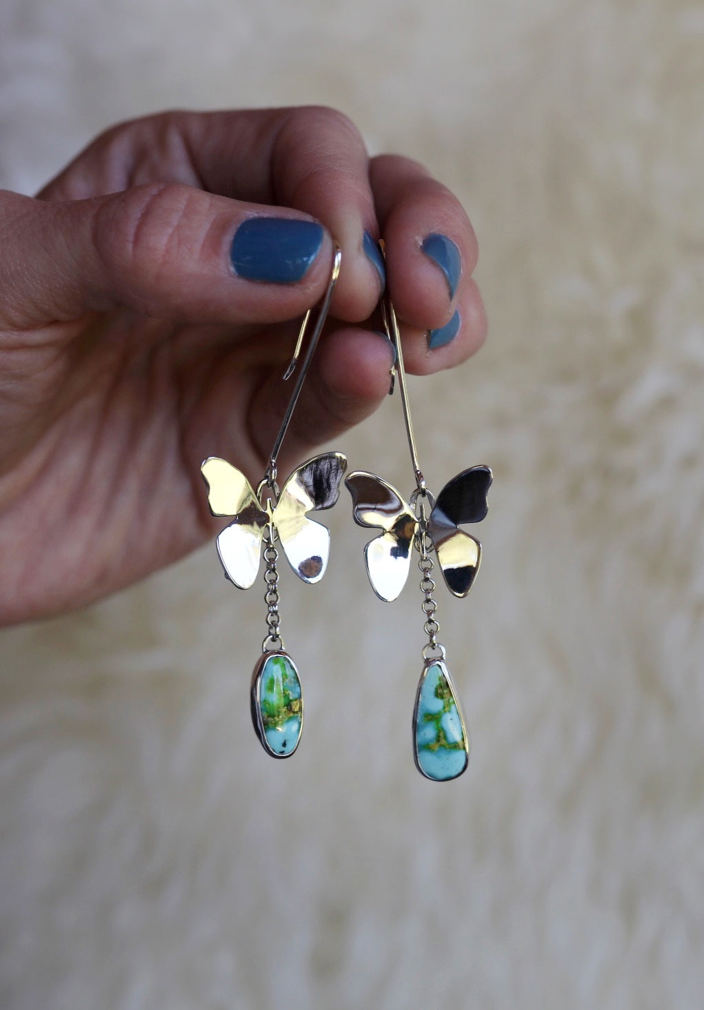 Butterfly Drop Earring #1