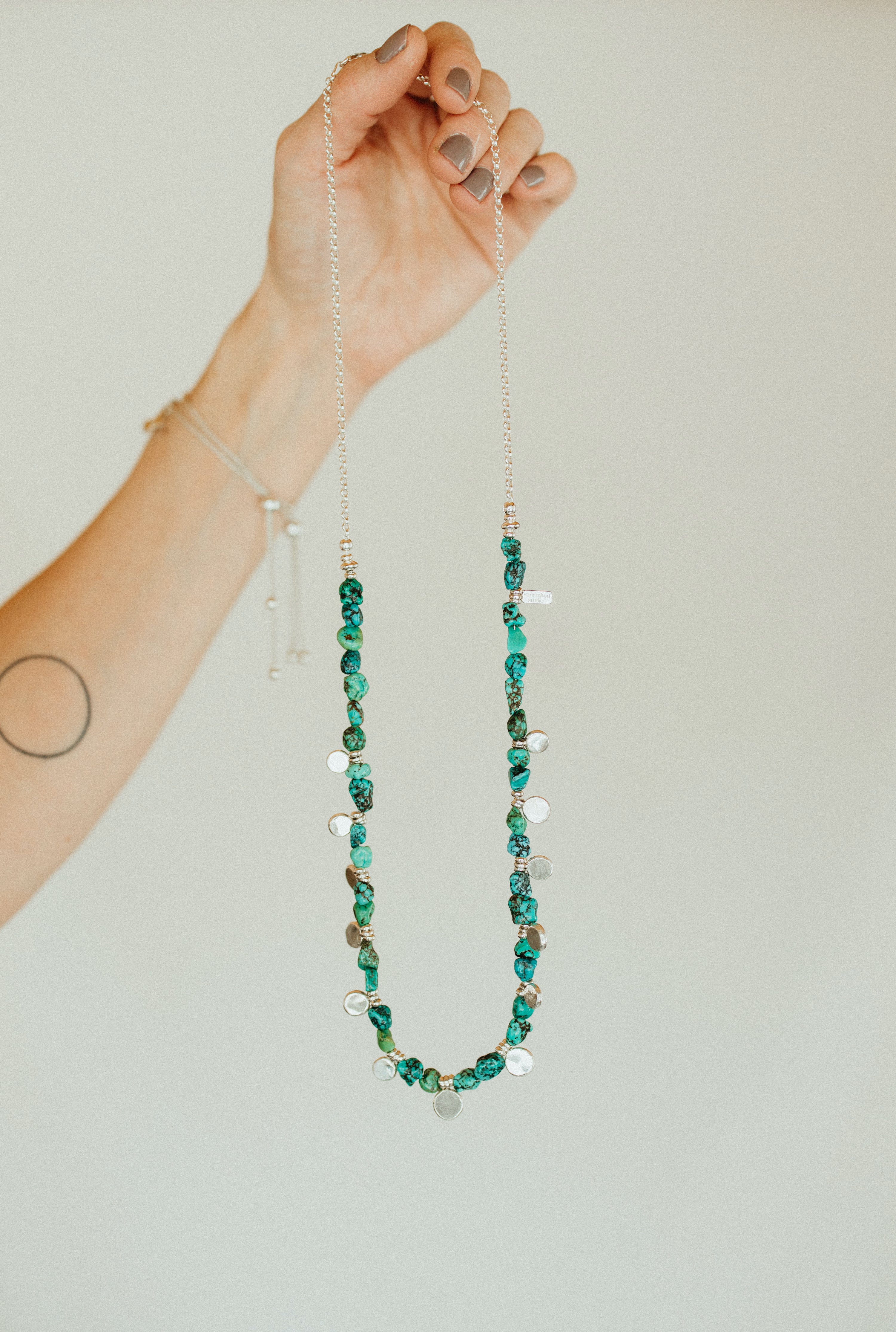 Sterling Beaded Necklace #2