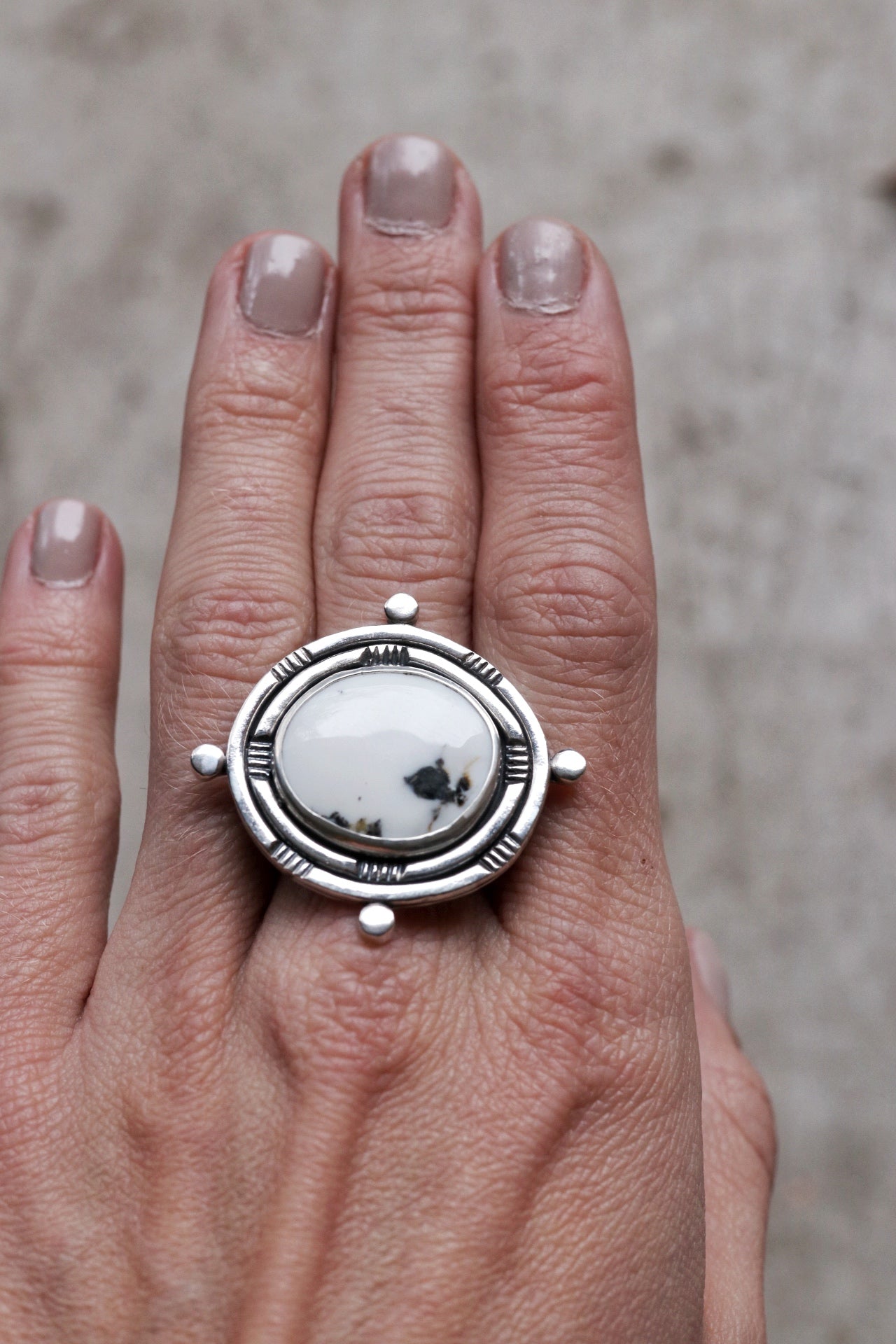 Compass Collection Ring #7- Size 7