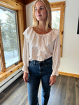 4: Vintage White Blouse