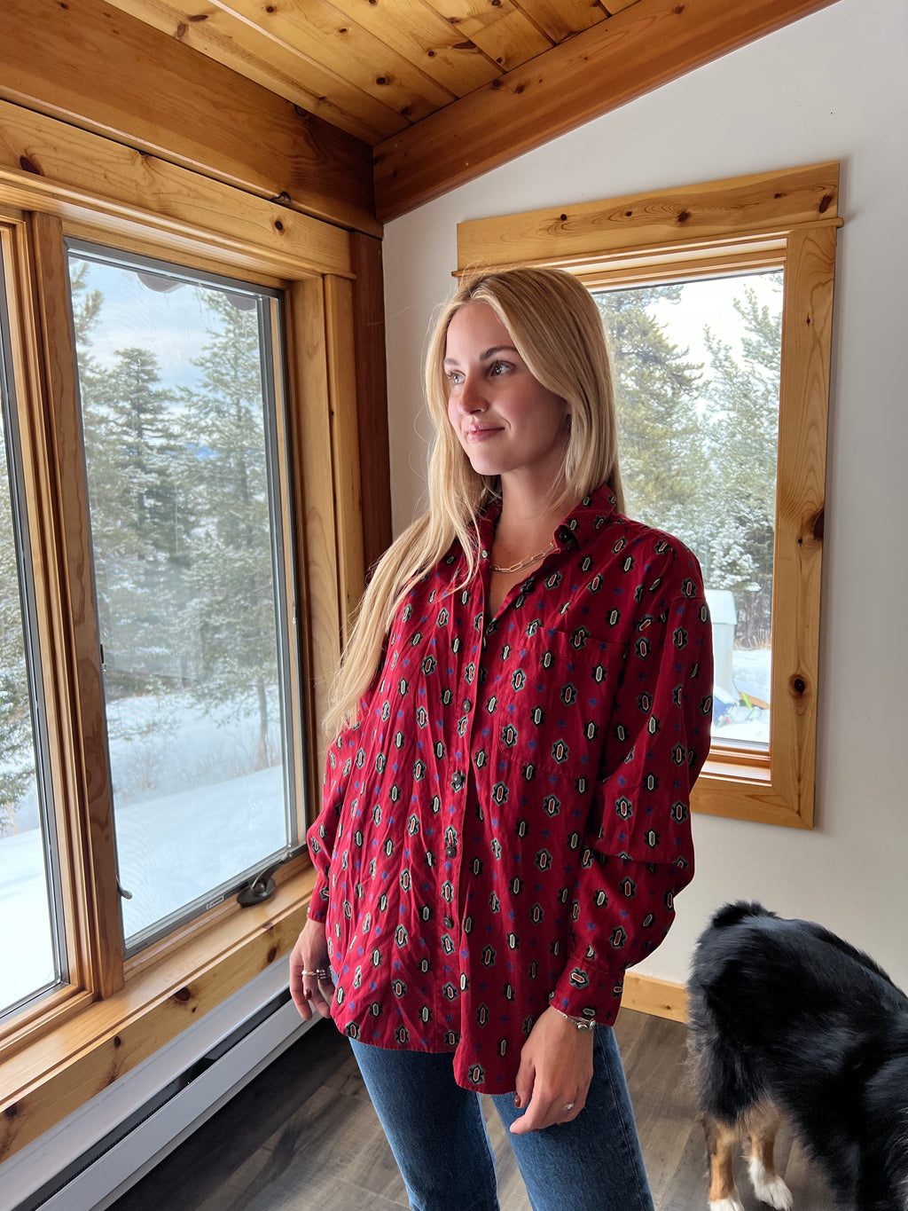 7: Vintage Eddie Bauer Button Up