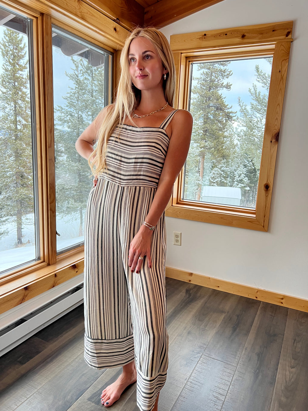 11: Striped Onesie