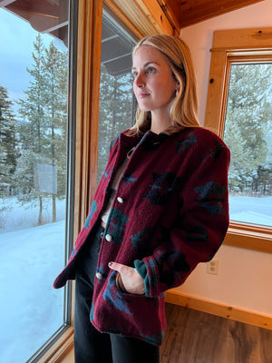 24: Vintage Woolrich Coat