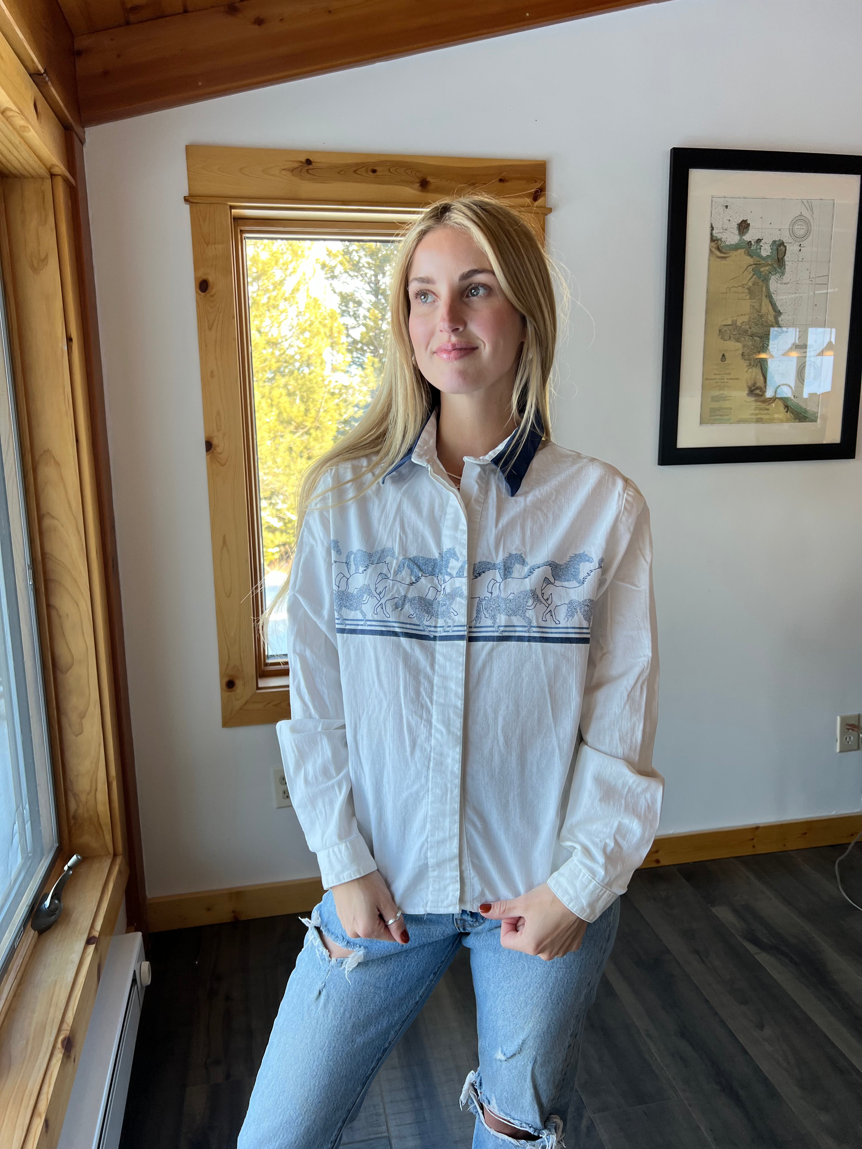 25: Vintage Horse Shirt