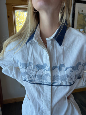 25: Vintage Horse Shirt