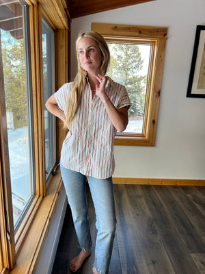 34: Madewell Striped Shirt