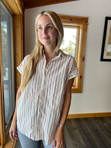 34: Madewell Striped Shirt