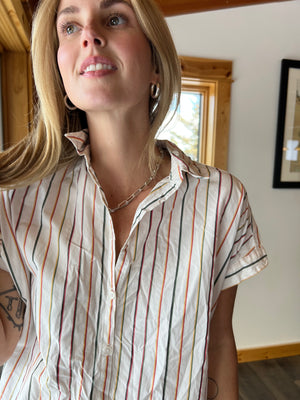 34: Madewell Striped Shirt