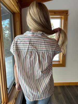34: Madewell Striped Shirt